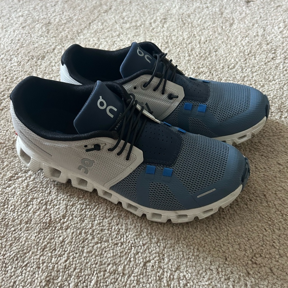 On Running Women's Sneakers - Blue and White